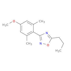 1,2,4-Oxadiazole, 3-(4-methoxy-2,6-dimethylphenyl)-5-propyl-