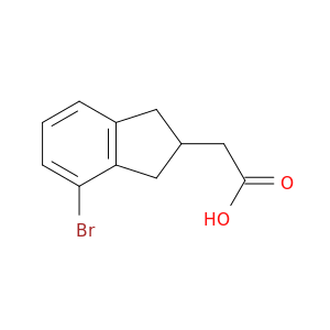 4-溴-2,3-二氢-1H-茚-2-乙酸