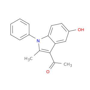 1-(5-Hydroxy-2-methyl-1-phenyl-1H-indol-3-yl)ethanone
