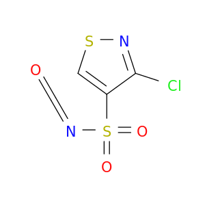 4-Isothiazolesulfonyl isocyanate, 3-chloro-
