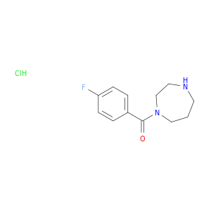 1-(4-fluorobenzoyl)-1,4-diazepane hydrochloride