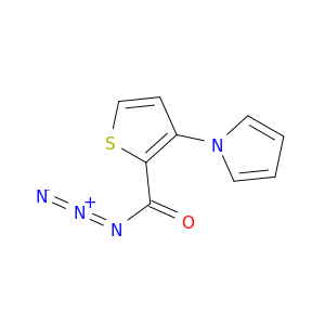 3-(1H-吡咯-1-基)-2-噻吩羰基叠氮化物