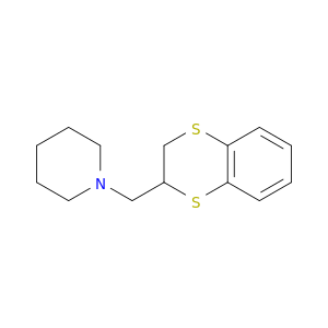 Piperidine, 1-[(2,3-dihydro-1,4-benzodithiin-2-yl)methyl]-