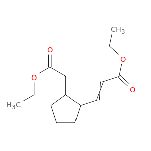 Cyclopentaneacetic acid, 2-(3-ethoxy-3-oxo-1-propenyl)-, ethyl ester