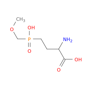 Butanoic acid, 2-amino-4-[hydroxy(methoxymethyl)phosphinyl]-