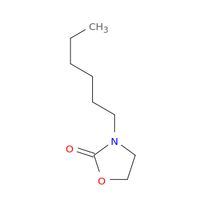 2-Oxazolidinone,3-hexyl-