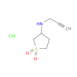 3-硫氰胺,四氢-N-2-BALYN-1-YL-,1,1-二氧化氧化物,盐酸盐(1：1)
