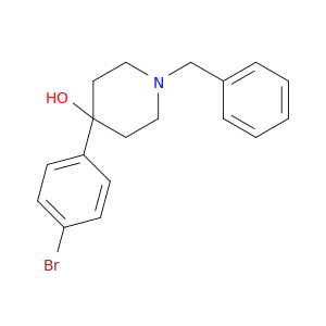 4-(4-溴苯基)-1-(苯甲基)-4-哌啶醇