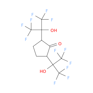 Cyclopentanone,2,5-bis[2,2,2-trifluoro-1-hydroxy-1-(trifluoromethyl)ethyl]-