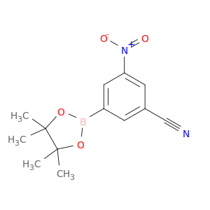 3-Nitro-5-(tetramethyl-1,3,2-dioxaborolan-2-yl)benzonitrile
