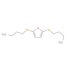 Furan, 2,5-bis(butyltelluro)-