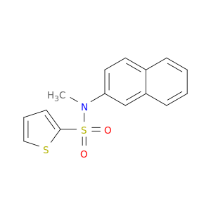 2-Thiophenesulfonamide, N-methyl-N-2-naphthalenyl-