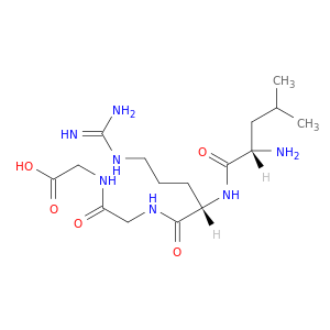 Glycine, L-leucyl-L-arginylglycyl-