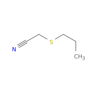 Acetonitrile, (propylthio)-