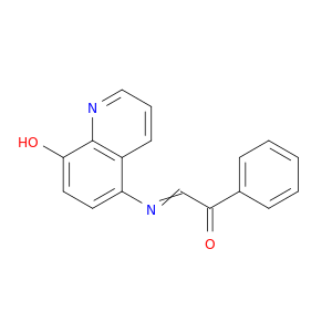 Ethanone,2-[(8-hydroxy-5-quinolinyl)imino]-1-phenyl-