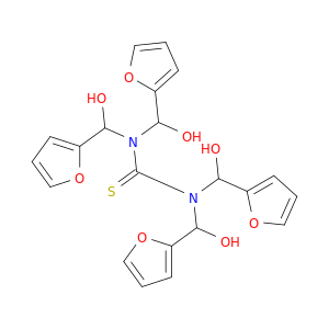 Thiourea, tetrakis(2-furanylhydroxymethyl)-