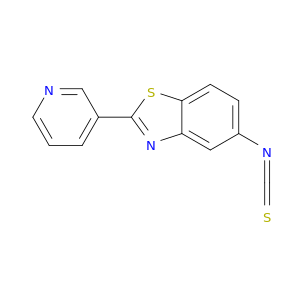 Benzothiazole, 5-isothiocyanato-2-(3-pyridinyl)-