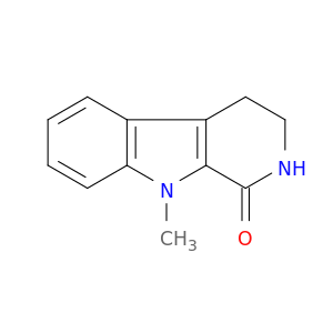 1H-Pyrido[3,4-b]indol-1-one, 2,3,4,9-tetrahydro-9-methyl-