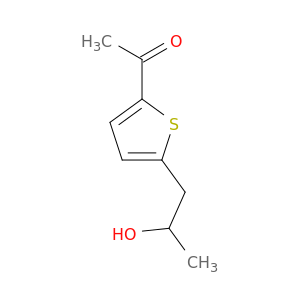 Ethanone, 1-[5-(2-hydroxypropyl)-2-thienyl]-