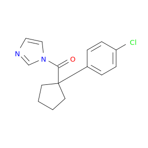 1H-Imidazole, 1-[[1-(4-chlorophenyl)cyclopentyl]carbonyl]-