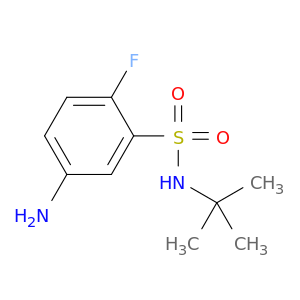5-Amino-N-tert-butyl-2-fluorobenzene-1-sulfonamide