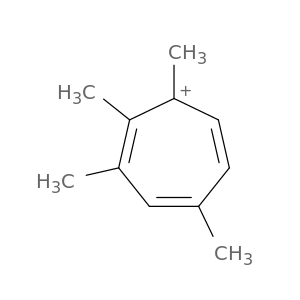 Cycloheptatrienylium, 1,2,3,5-tetramethyl-