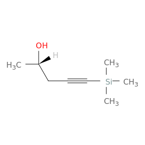 4-Pentyn-2-ol, 5-(trimethylsilyl)-, (S)-