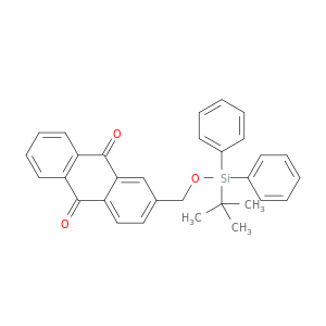 9,10-Anthracenedione, 2-[[[(1,1-dimethylethyl)diphenylsilyl]oxy]methyl]-