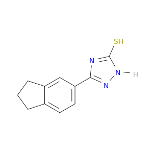 3-(2,3-Dihydro-1H-inden-5-yl)-1H-1,2,4-triazole-5-thiol