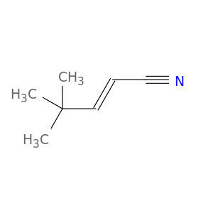 2-Pentenenitrile, 4,4-dimethyl-, (E)-