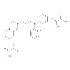 10-[3-(octahydro-2h-pyrido[1,2-a]pyrazin-2-yl)propyl]-10h-phenothiazine ethanedioate(1:2)