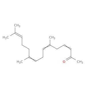 3,6,9,13-Pentadecatetraen-2-one, 6,10,14-trimethyl-