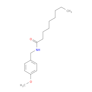 Nonanamide,N-[(4-methoxyphenyl)methyl]-
