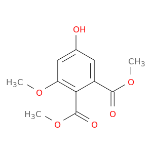 1,2-Benzenedicarboxylic acid, 5-hydroxy-3-methoxy-, dimethyl ester