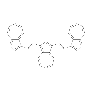 Azulene, 1,3-bis[(1E)-2-(1-azulenyl)ethenyl]-
