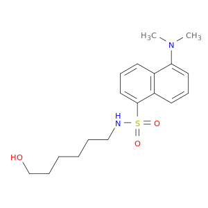 1-Naphthalenesulfonamide, 5-(dimethylamino)-N-(6-hydroxyhexyl)-