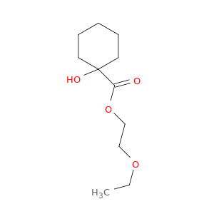 Cyclohexanecarboxylicacid, 1-hydroxy-, 2-ethoxyethyl ester