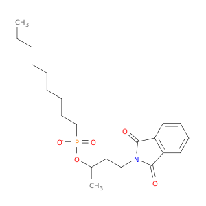 Phosphonic acid, nonyl-, 2-(1,3-dihydro-1,3-dioxo-2H-isoindol-2-yl)ethylethyl ester