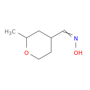 2H-Pyran-4-carboxaldehyde, tetrahydro-2-methyl-, oxime