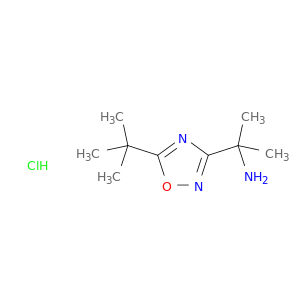 2-(5-叔-丁基-1,2,4-噁二唑-3-基)丙烷-2-胺盐酸