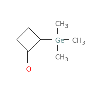 Cyclobutanone, 2-(trimethylgermyl)-