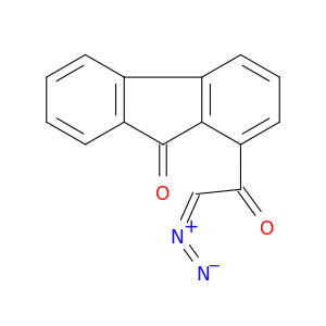 9H-Fluoren-9-one, 1-(diazoacetyl)-
