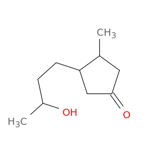 Cyclopentanone, 3-(3-hydroxybutyl)-4-methyl-