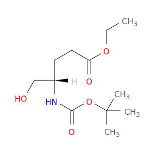 (4S)-4-[[(1,1-DIMETHYLETHOXY)CARBONYL]AMINO]-5-HYDROXYPENTANOIC ACID ETHYL ESTER