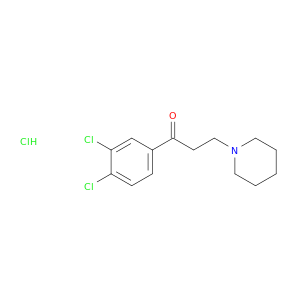 1-Propanone,1-(3,4-dichlorophenyl)-3-(1-piperidinyl)-, hydrochloride (1:1)