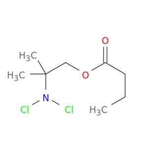 [2-(dichloroamino)-2-methyl-propyl] butanoate