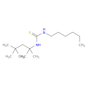 Thiourea, N-hexyl-N'-(1,1,3,3-tetramethylbutyl)-