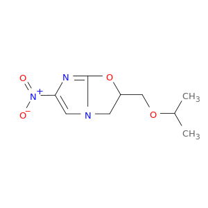 Imidazo[2,1-b]oxazole,2,3-dihydro-2-[(1-methylethoxy)methyl]-6-nitro-