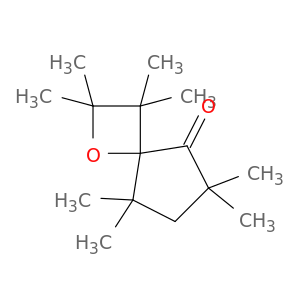 1-Oxaspiro[3.4]octan-5-one, 2,2,3,3,6,6,8,8-octamethyl-