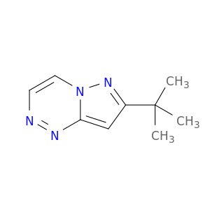 Pyrazolo[5,1-c][1,2,4]triazine, 7-(1,1-dimethylethyl)-